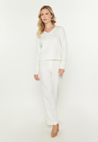 usha BLACK LABEL - Jersey 'Classic' en blanco