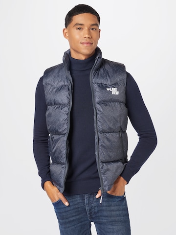 Lake View Bodywarmer 'Andreas' in Blauw: voorkant