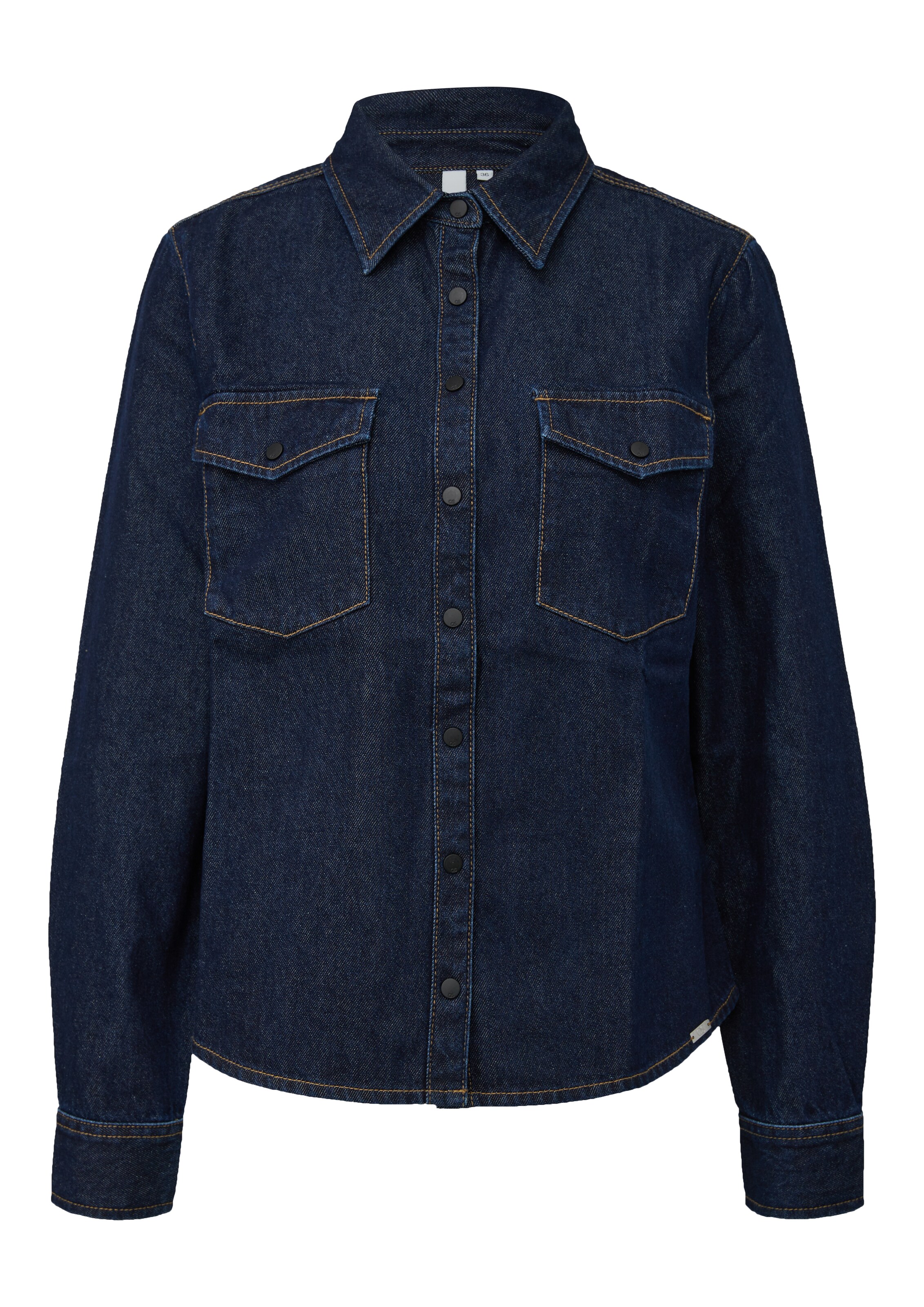 Veste mi-saison QS en bleu : devant