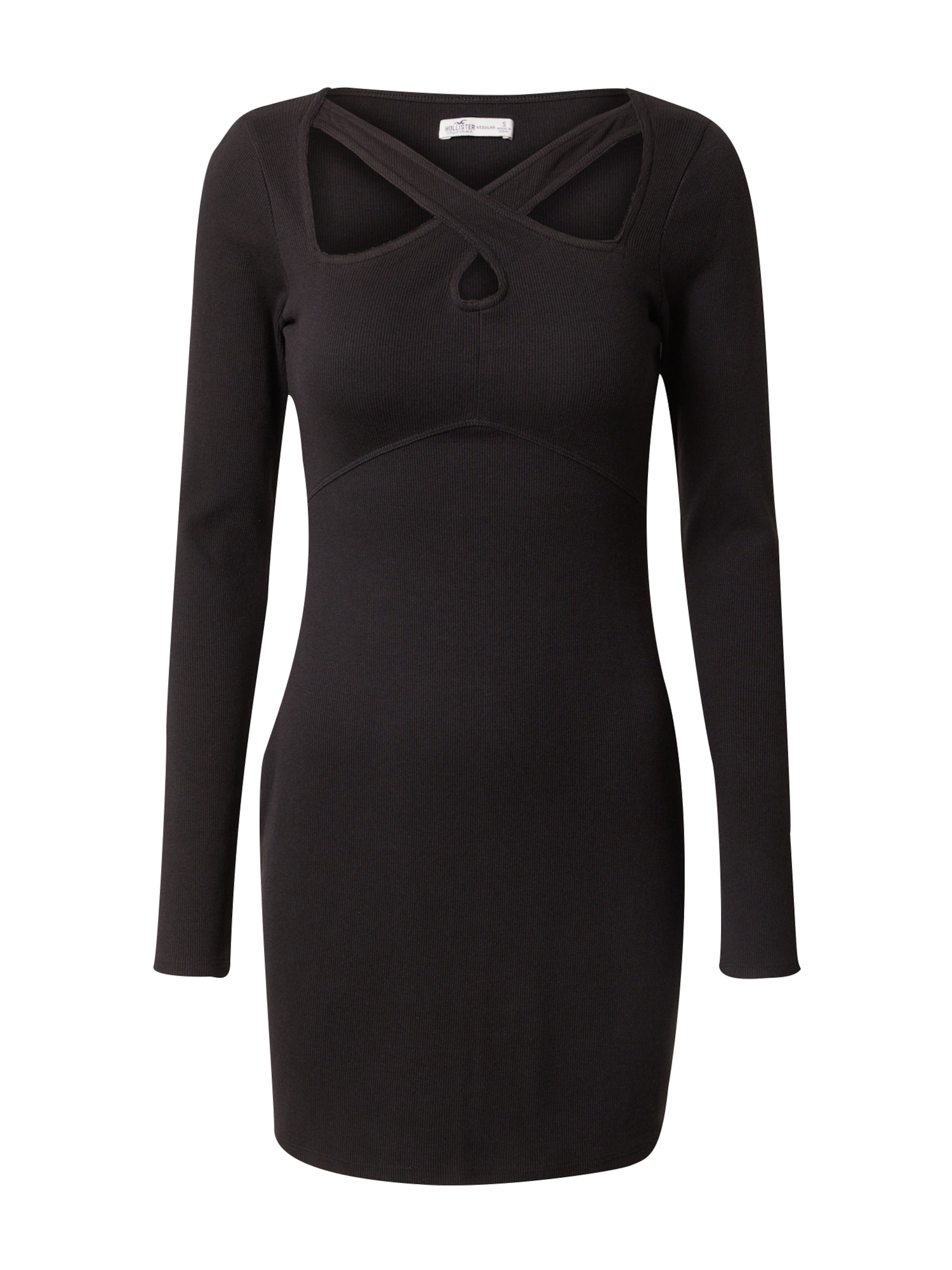 Robe &#x27;EUPHORIA&#x27; HOLLISTER en noir : devant