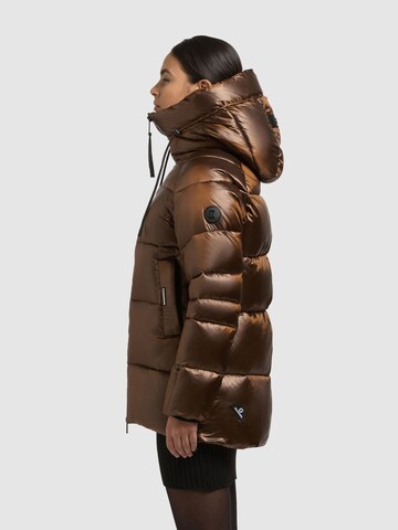 khujo Winter jacket 'Cara' in Brown