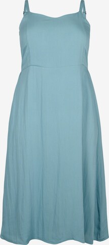 Robe 'Macy' Zizzi en bleu : devant