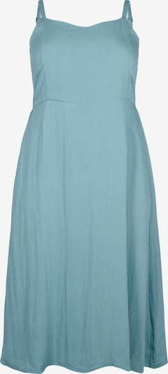 Zizzi Robe 'Macy' en turquoise, Vue avec produit