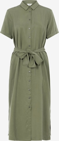 OBJECT Košilové šaty 'Isabella' – zelená: přední strana