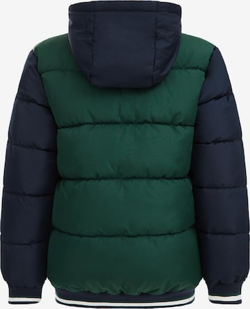 WE Fashion Zimska jakna | zelena barva