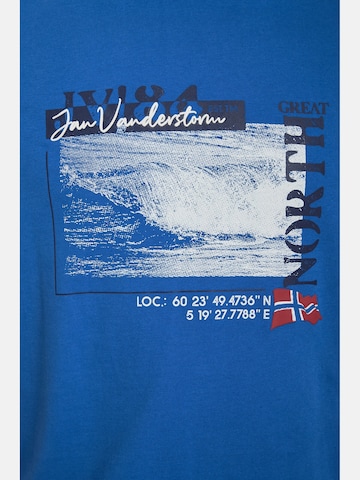 T-Shirt 'Pitter' Jan Vanderstorm en bleu