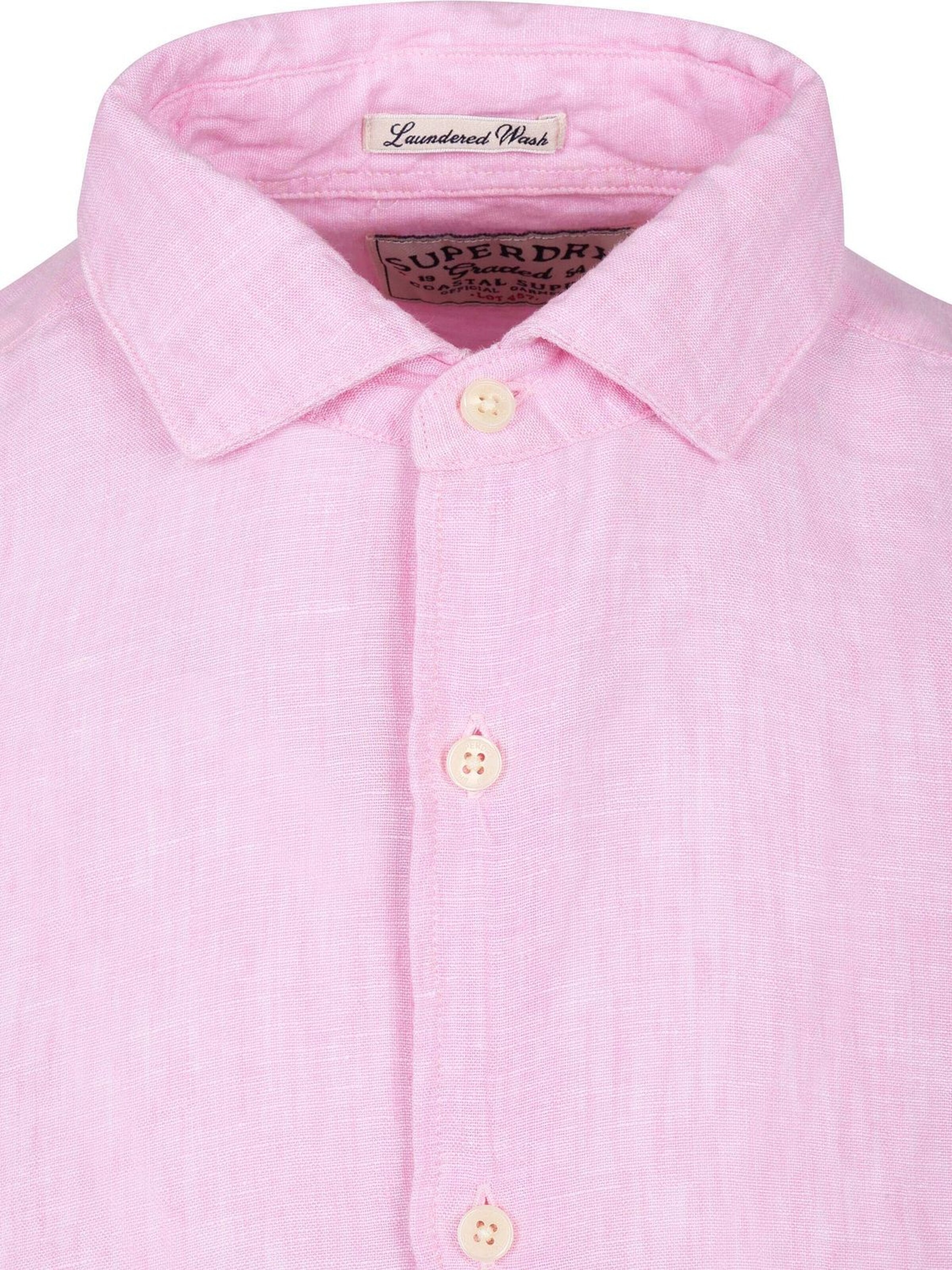 Superdry Regular Fit Hemd‌‌‌‌‌‌‌‌ in Pink