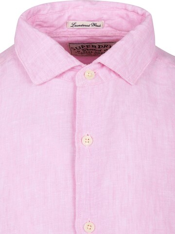 Superdry Regular Fit Hemd‌‌‌‌‌ in Pink