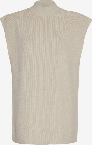 Pull-over 'Magnea' MSCH COPENHAGEN en beige : devant