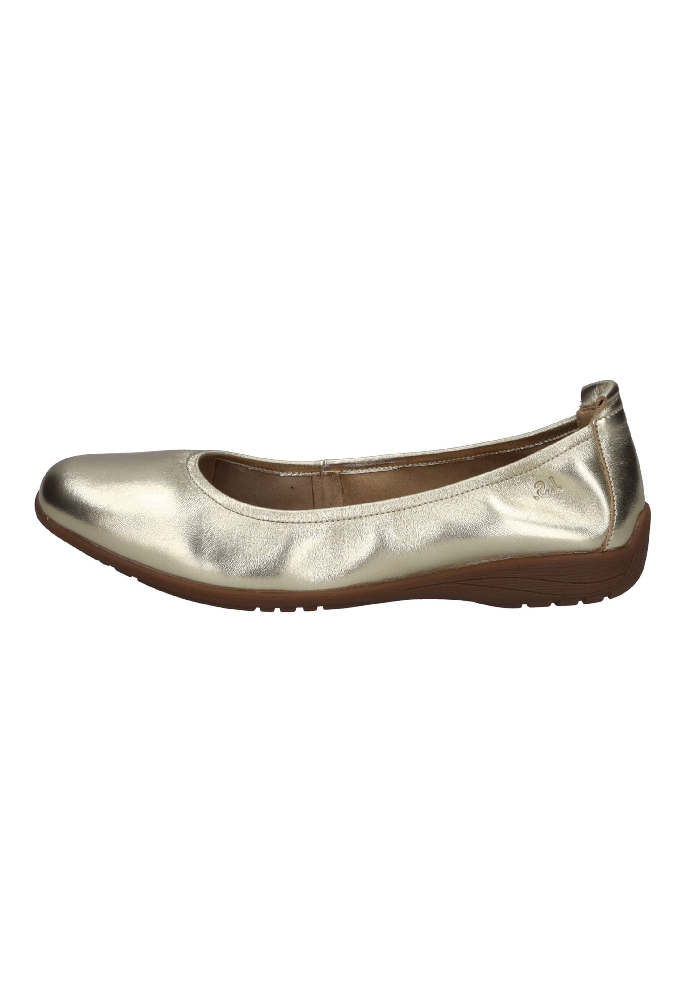 JOSEF SEIBEL Ballerina 'Fenja 01' in Gold: front
