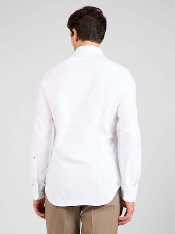 SEIDENSTICKER Přiléhavý střih Společenská košile – bílá