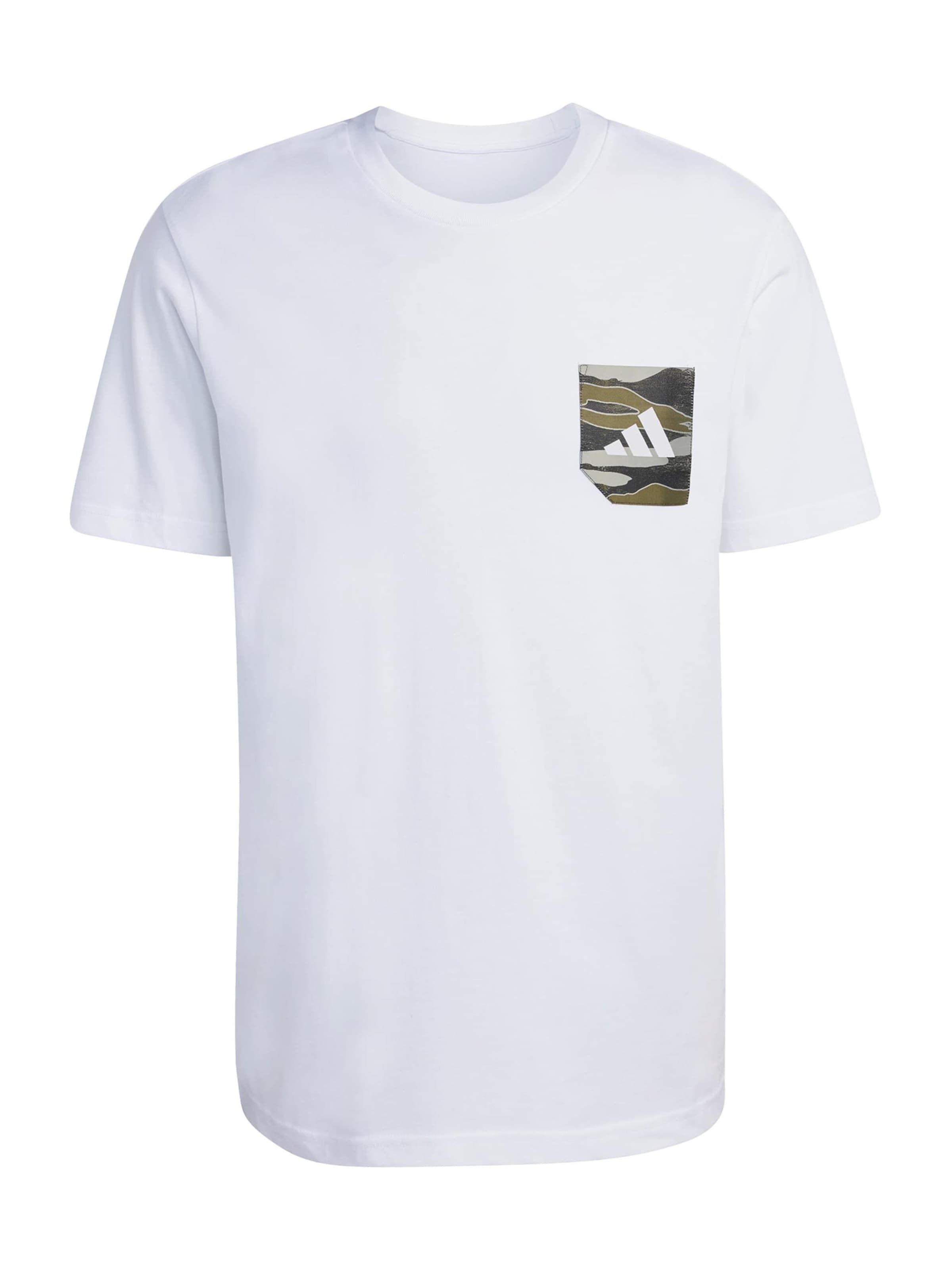 ADIDAS SPORTSWEAR Funkčné tričko - Biela: predná strana