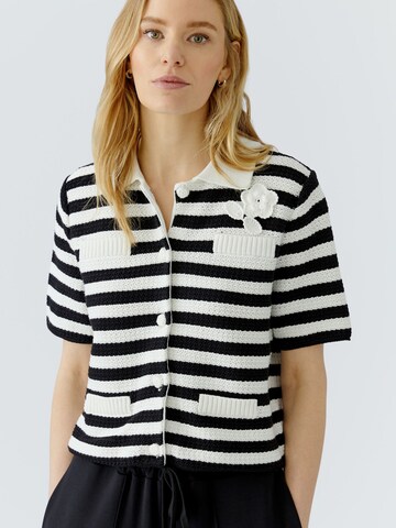 OUI Strickjacke in Weiß