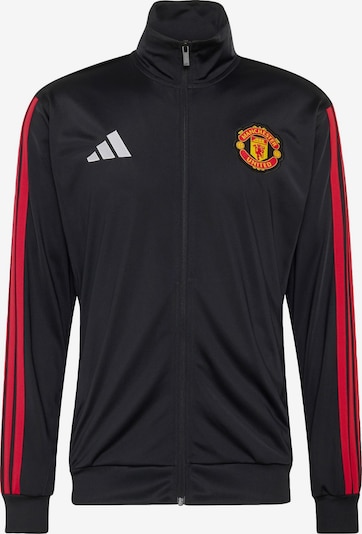 ADIDAS PERFORMANCE Sportsweatjacke 'Manchester United DNA' in XS in gelb / rot / schwarz / weiß, Produktansicht