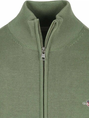 GANT Knit cardigan in Green