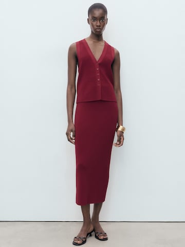MANGO Skirt 'SESETA' in Red