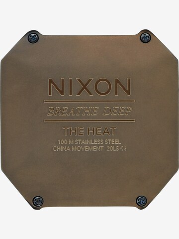 Montre digitale 'Heat' Nixon en vert