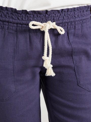 ROXY Loose fit Pants 'Oceanside' in Blue