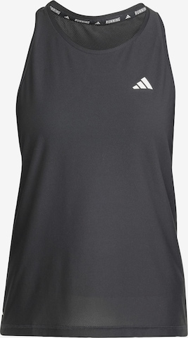 ADIDAS PERFORMANCE - Top deportivo en gris: frente