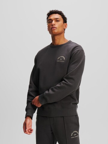 Karl Lagerfeld Sweatshirt in Grey: front