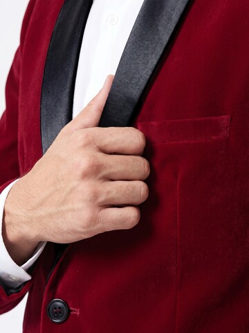 ALLTHEMEN Regular Fit Sakko 'Lichtung'‌ in Rot
