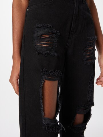 regular Jeans di Nasty Gal in nero