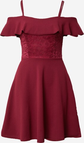 WAL G. Koktejlové šaty 'BENEDETTA' – červená: přední strana