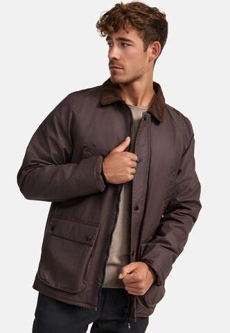 Veste mi-saison ' Filmen ' INDICODE JEANS en marron : devant