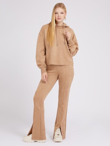 évasé Pantalon GUESS en beige