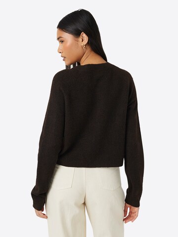 BRAVE SOUL Strickjacke in Braun