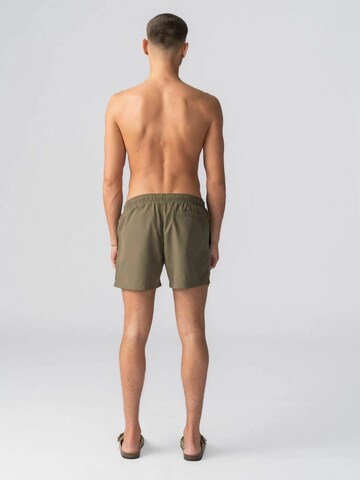 Shorts de bain ' Swimshorts ' TEESHOPPEN en vert