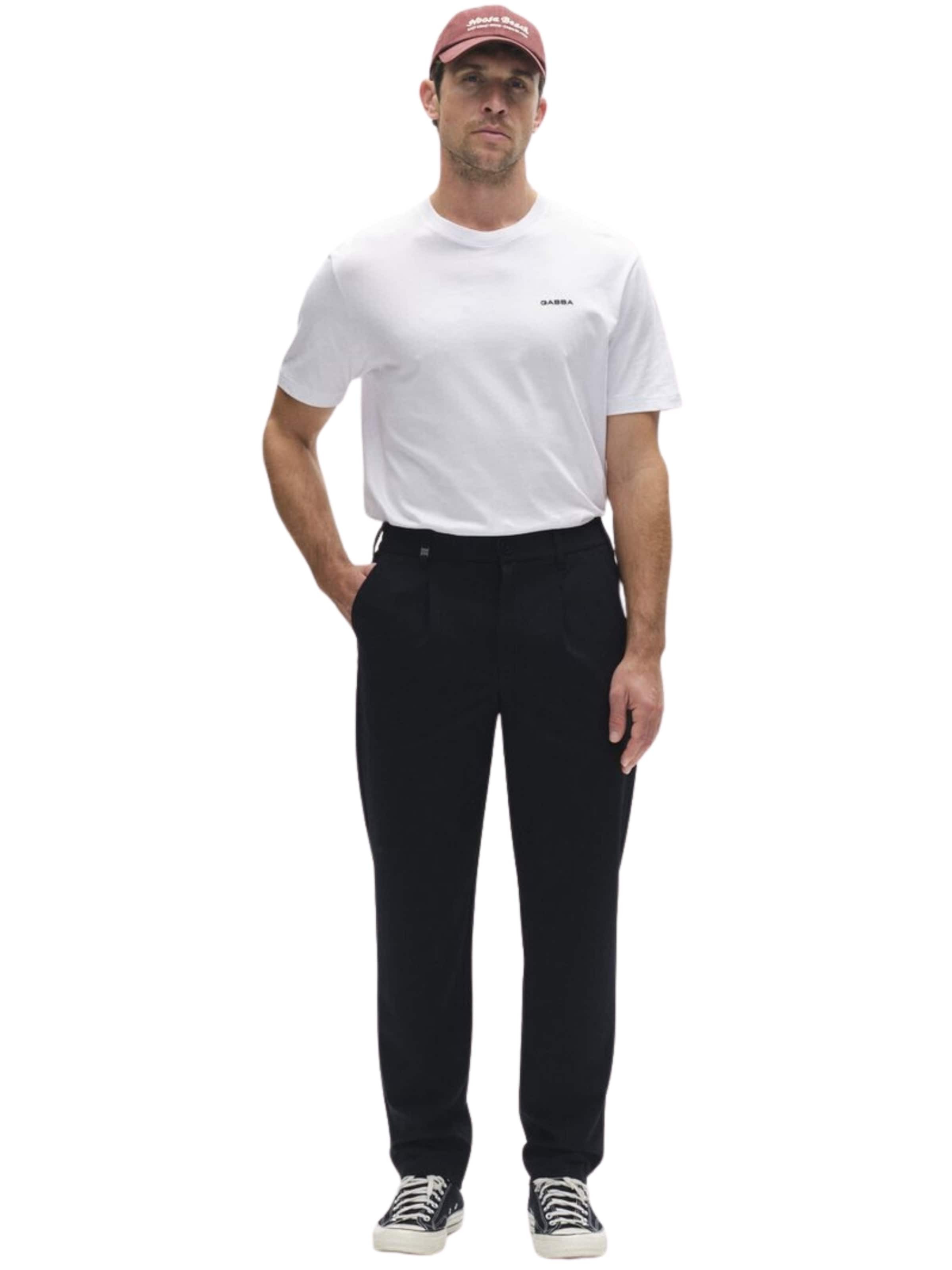 GABBA Regular Trouser ' GABnapoli 19 Phin ' in Blau: Vorderseite