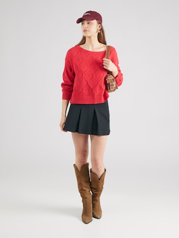 Pull-over HOLLISTER en rouge