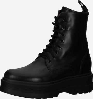 Nero Giardini Schnürstiefelette 'Bay' in Schwarz: Vorderseite