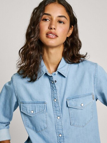 Pepe Jeans Bluse in Blau