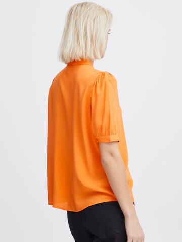 ICHI Blouse 'MAIN' in Orange