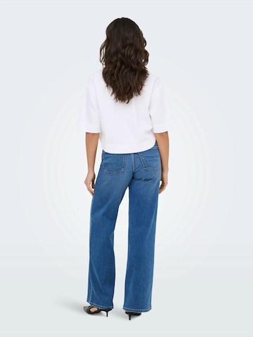 Chemisier 'ONLCLEO' ONLY en blanc