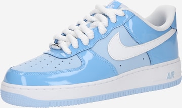 Nike SportswearNiske tenisice 'AIR FORCE 1' - plava boja: prednji dio
