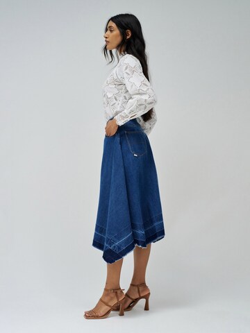 Salsa Jeans Rok 'True' in Blauw