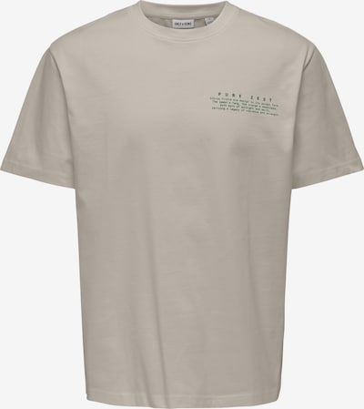 Marškinėliai 'Fred Life RLX' iš Only & Sons, spalva – tamsi smėlio / mišrios spalvos, Prekių apžvalga