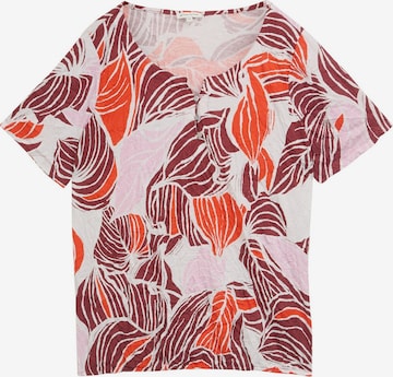 T-shirt Tom Tailor Women + en rouge : devant