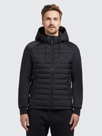 khujo Between-Season Jacket in Black: front