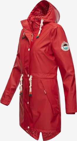 NAVAHOO Weatherproof jacket 'Tropical Storm' in Red