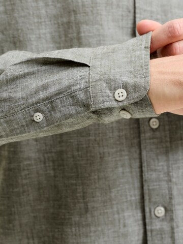JACK & JONES Regular Fit Hemd in Grau