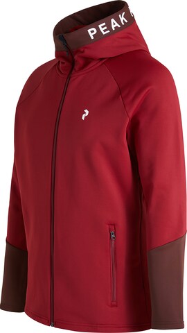 Veste en polaire 'Rider' PEAK PERFORMANCE en rouge