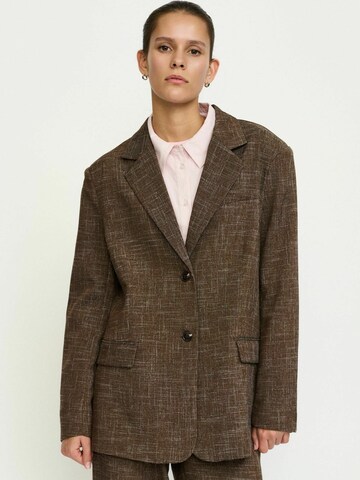 Blazer ' SRLumi ' Soft Rebels en marron : devant