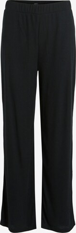 VILA Wide leg Pants 'Ania' in Black: front