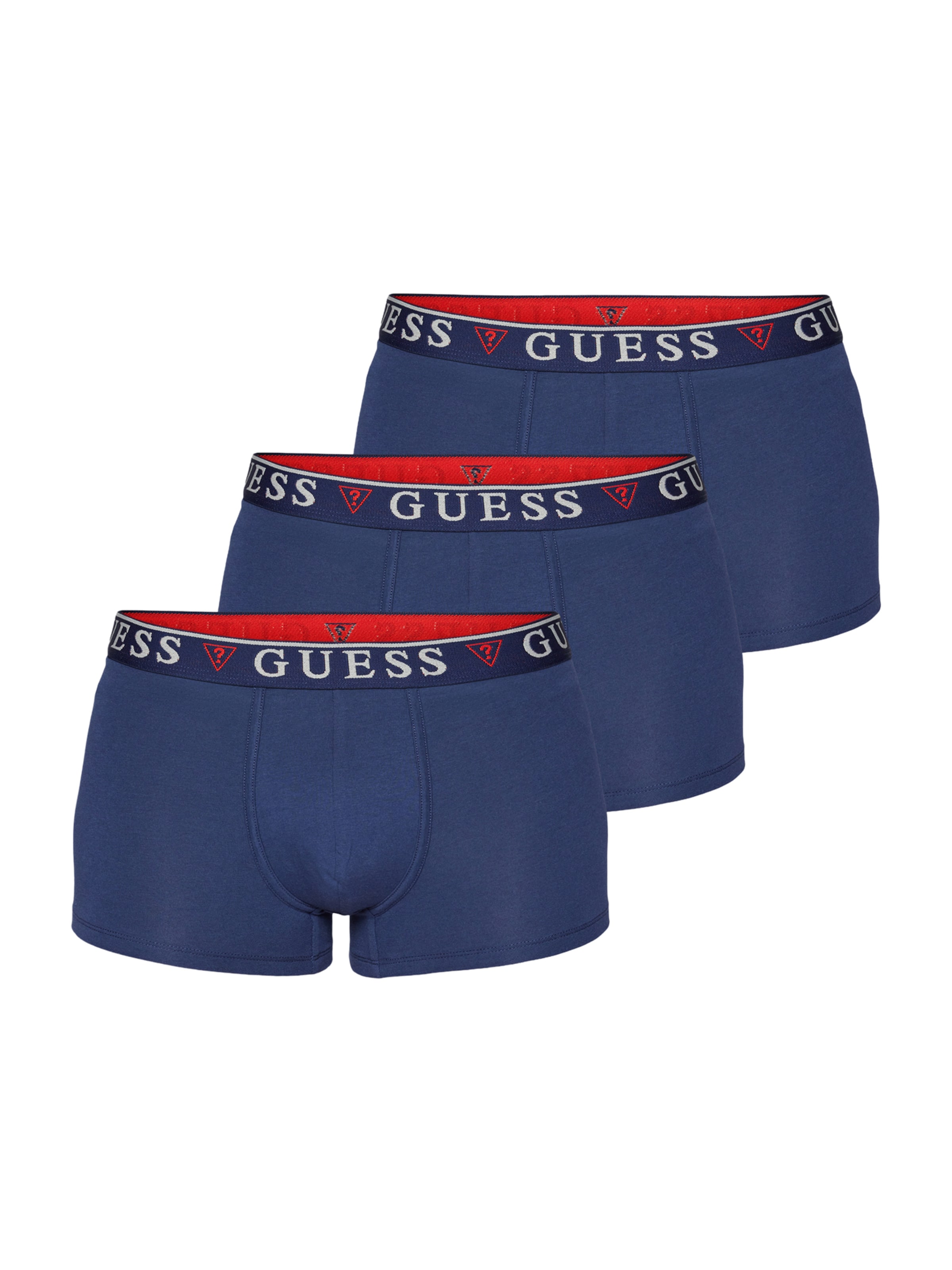 Boxers 'BRIAN' GUESS en bleu : devant