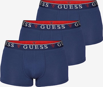 Boxers 'BRIAN' GUESS en bleu : devant