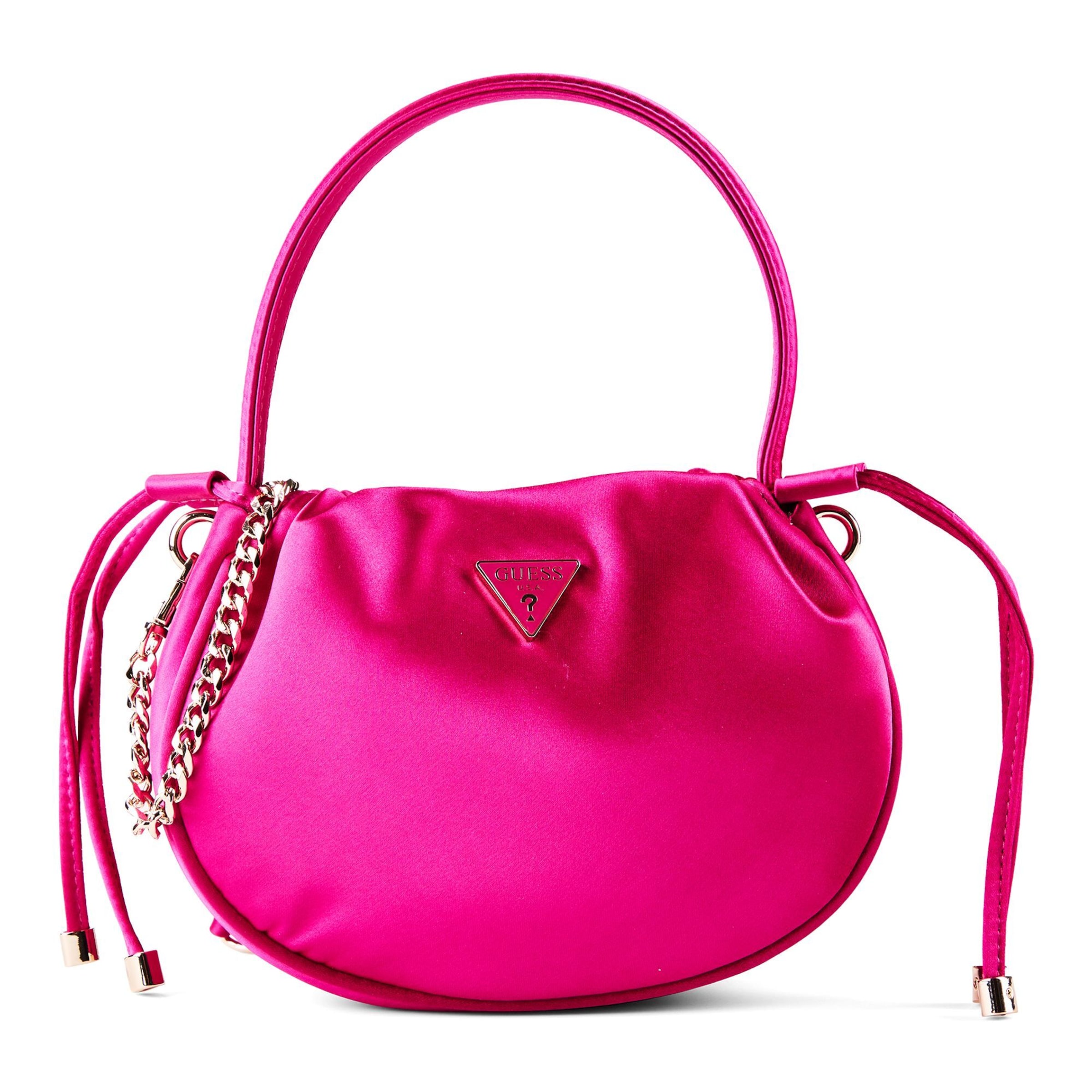 Poche ventrale 'Elsie' GUESS en rose : devant